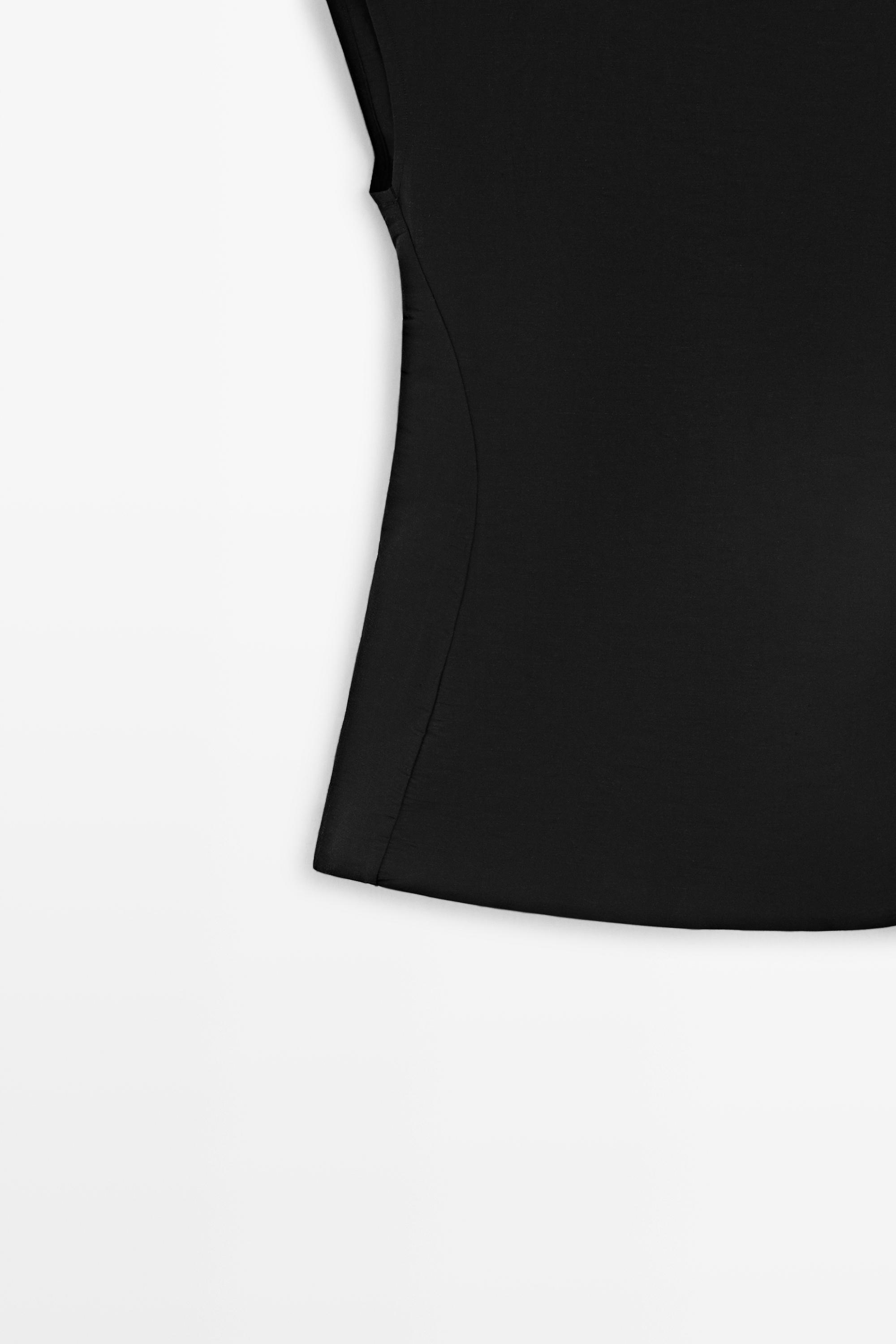 Fitted zip-detail top - STUDIO